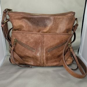Lucky Brand Delta Crossbody Bag - Brandy